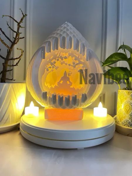 lord shiva paper 3d pop up