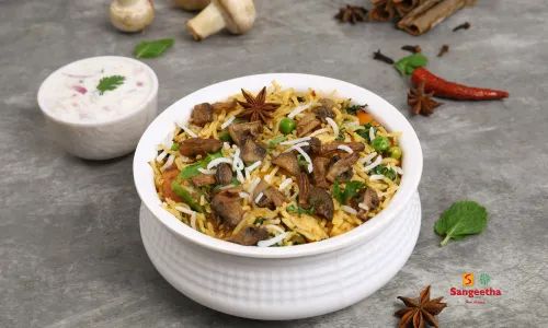 Mushroom Biryani